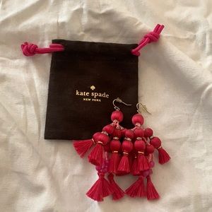 Kate Spade tassel earrings